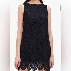 NWT hill house Charlie dress sz large black eyelet